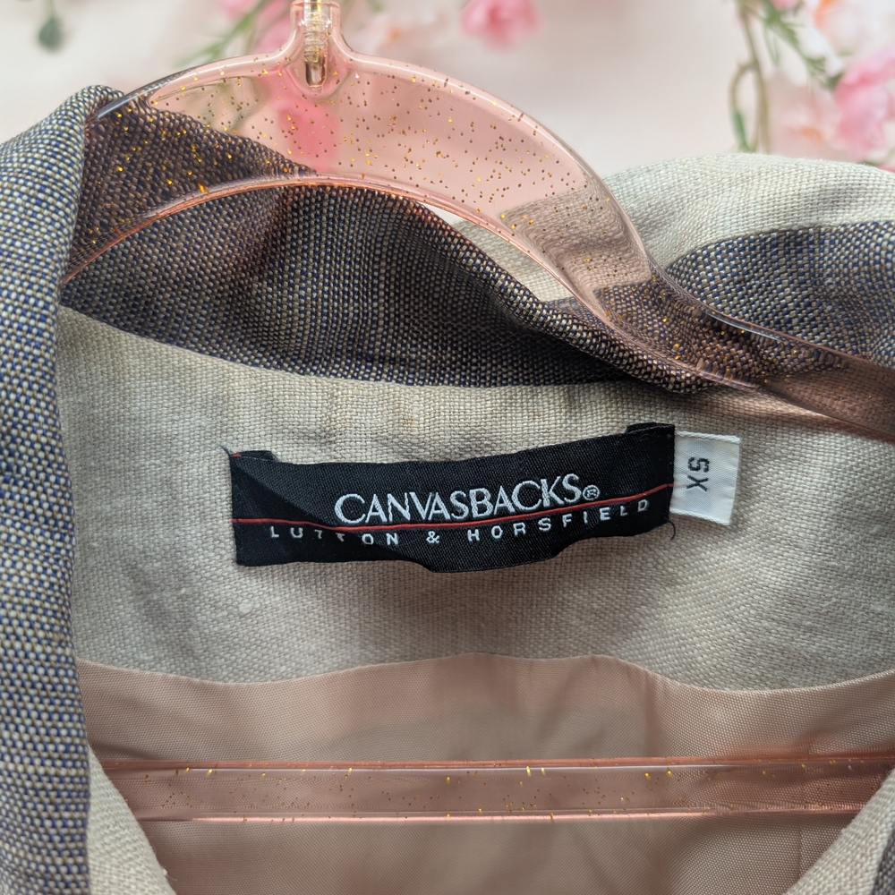 Bella Canvas Multicolor Patchwork Jean Jacket wit… - image 4